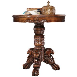 Design Toscano Heraldic Lion End Table