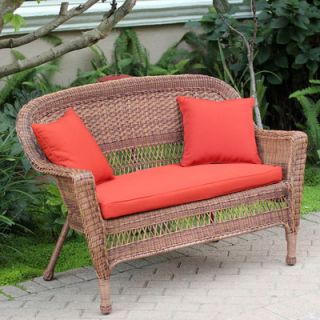 Wicker Lane Loveseat with Cushion