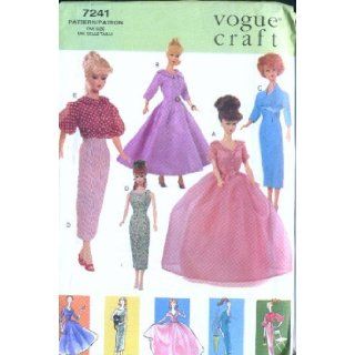 Vogue 7241   11 1/2" Fashion Doll Clothes   Vintage Vogue (Vogue 7241/706) Vogue Craft Books