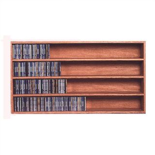 Wood Shed 400 Series 472 CD Wall Mounted Multimedia Storage Rack