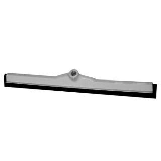 Magnolia Brush 8918 Soft Foam Rubber/Double Edge Plastic Frame Squeegee with Tapered/Square Socket, 18" Length x 2" Width, Black (Case of 10)