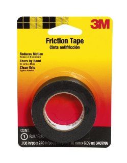 3M 3407NA Friction Tape, 0.708 Inch x 240 Inch   Electrical Tape  