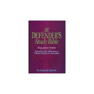 KJV   Defender's Study Bible by Dr. Henry Morris, Ph.D. Thomas Nelson 9780529104465 Books