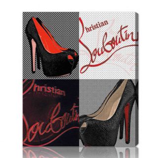Oliver Gal Red Soles Graphic Art on Canvas