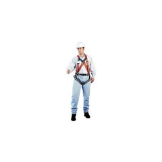MSA Pullover® Extra Large Harness With Tongue Buckle And 4 D Rings