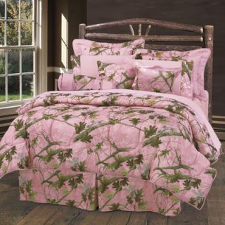 HiEnd Accents Pink Oak Camo Bedding Collection