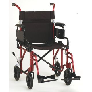 GO Mobility Comet 19 Lightweight Bariatric Transport Wheelchair with