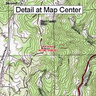 USGS Topographic Quadrangle Map   Bat Cave, North Carolina (Folded/Waterproof)  Outdoor Recreation Topographic Maps  Sports & Outdoors