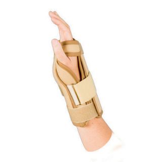 ATSurgicalCompany Right Universal Wrist Brace in Beige with Contoured