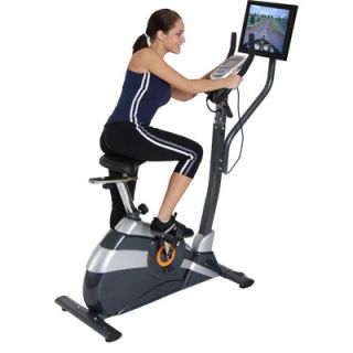 Body Flex Game Rider Deluxe Upright Bike with LCD TV