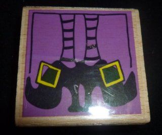 Witches Feet Rubber Stamp  Other Products  