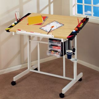 Studio Designs Deluxe Station Craft Wood Drafting Table