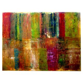 Art Color Panel Abstract by Michelle Calkins, Canvas Art   18 x 24