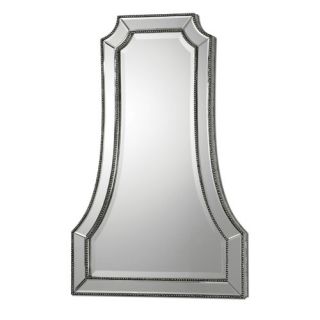 Cattaneo Mirror in Antique Silver and Champagne