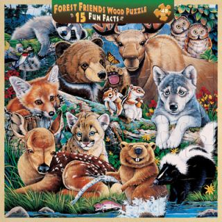 MasterPieces Jenny Newland Forest Friends 48 Piece Jigsaw Puzzle