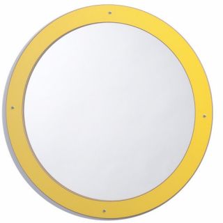 Whitney Brothers Framed Circle Mirror