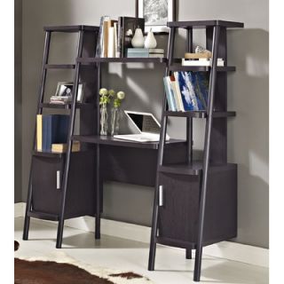 Altra Ladder Bookcase Towers with Desk