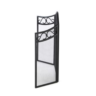 Uniflame Corporation 3 Panel Wrought Iron Arch Top Fireplace Screen