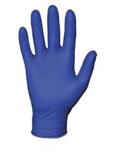MICROFLEX SU 690 S Disposable Gloves, Nitrile, S, Blue, PK100  