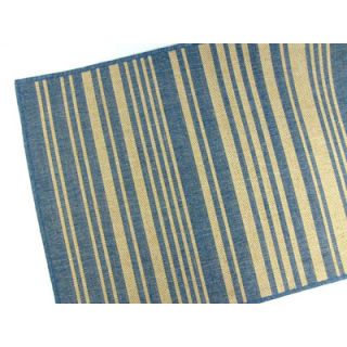American Mills Barcode Blue Rug