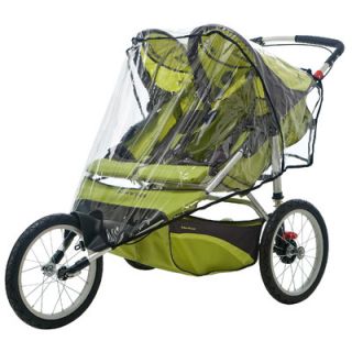 InSTEP Double Fixed Wheel Stroller Weather Shield Cover