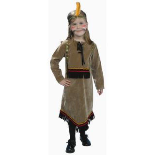 Dress Up America Deluxe Indian Girl Childrens Costume Set