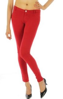 Fashion Chic pant Ladies moletone jeggings pants red s PCS690