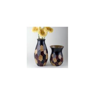 Piece Faceted Vase Set