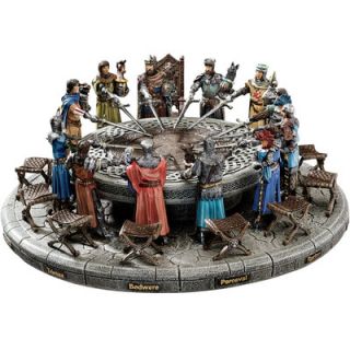 Design Toscano King Arthur and Round Table Figurine