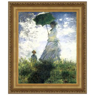 Design Toscano Woman with a Parasol, 1875 Replica Painting Canvas Art
