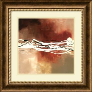 Copper Melody I by Laurie Maitland, Framed Print Art   17.97 x 17.97