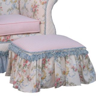 Angel Song Blossoms and Bows Toybox Ottoman