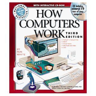 How Computers Work With Interactive Cd Rom (How It Works Series) Ron White 9780789716507 Books