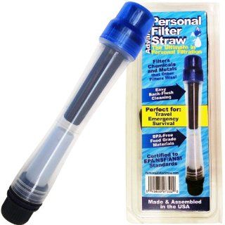 Personal Water Filter Straw   Portable for Wilderness Camping & Survival Equipment Packs   Best Emergency Tool Disaster Kit   Camping Water Filters   Water Filter for Purification of Water & Filtration of Water Treatment System for drinking water  