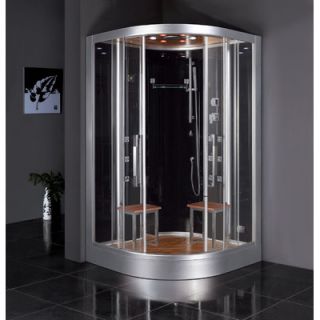 Ariel Bath Platinum 47.2 x 47.2 x 89 Neo Angle Door Steam Shower