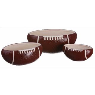 Cypress Brewsky Sports Ceramic Nested 10.15 Serving Bowl (Set of 3)