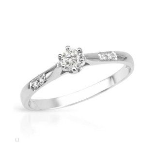 1/4 Carat Cheap Promise Ring for Her Jewelry