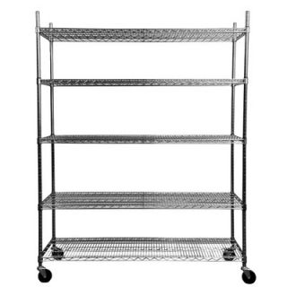 Trinity Five Tier NSF Extra Large Commercial Grade Shelving Rack in