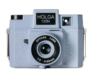 Holga 174120 120N Jawz Holgawood Collection Plastic Camera (Blue/Grey)  Medium Format Film Cameras  Camera & Photo