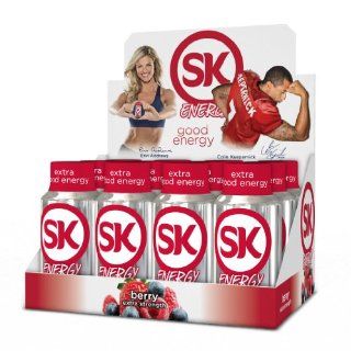SK Energy Extra Strength Berry, 2.5 Ounce (Pack of 12) Health & Personal Care