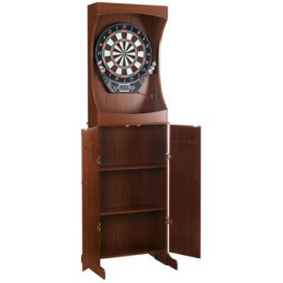 Hathaway Games Outlaw Free Standing Dartboard and Cabinet Set