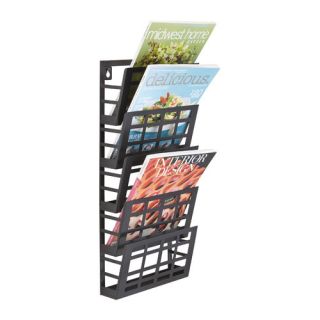 Grid 5 Pocket Magazine Rack