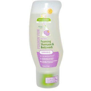 Babyganics Foamin' Fun Foaming Shampoo & Body Wash   Lavender   10.6 oz Health & Personal Care