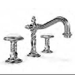 Altmans VI13H31E20PW Victoria Complete Widespread Lavatory Set Pewter   Touch On Bathroom Sink Faucets  