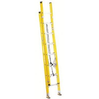 Louisville Ladder FE3200 Series Fiberglass Channel Extension Ladders