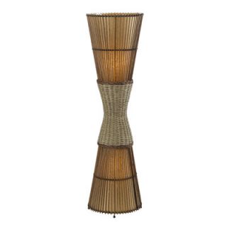 Uttermost Knotted Rattan Floor Lamp
