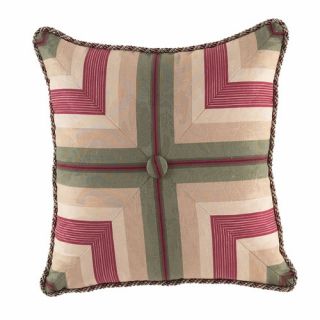 Waverly Laurel Springs Button Tufted Accent Pillow