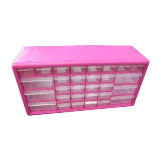 The Original Pink Box 30 Compartment Parts Organizer