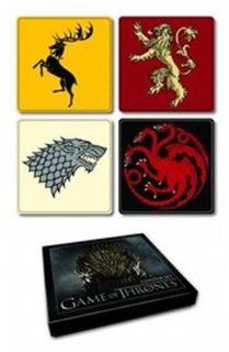 Game Of Thrones   House Coaster Set Kitchen & Dining