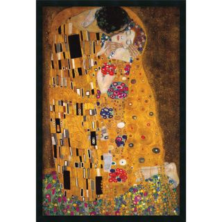 The Kiss (Le Baiser / Il Baccio), 1907 Framed Print by Gustav Klimt